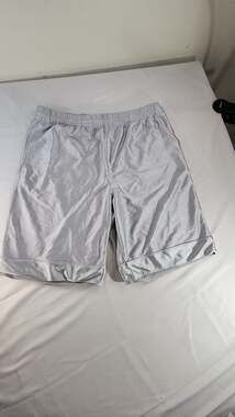 Nike Vintage Y2K Silver Dazzle Mesh Basketball Shorts Men's Large